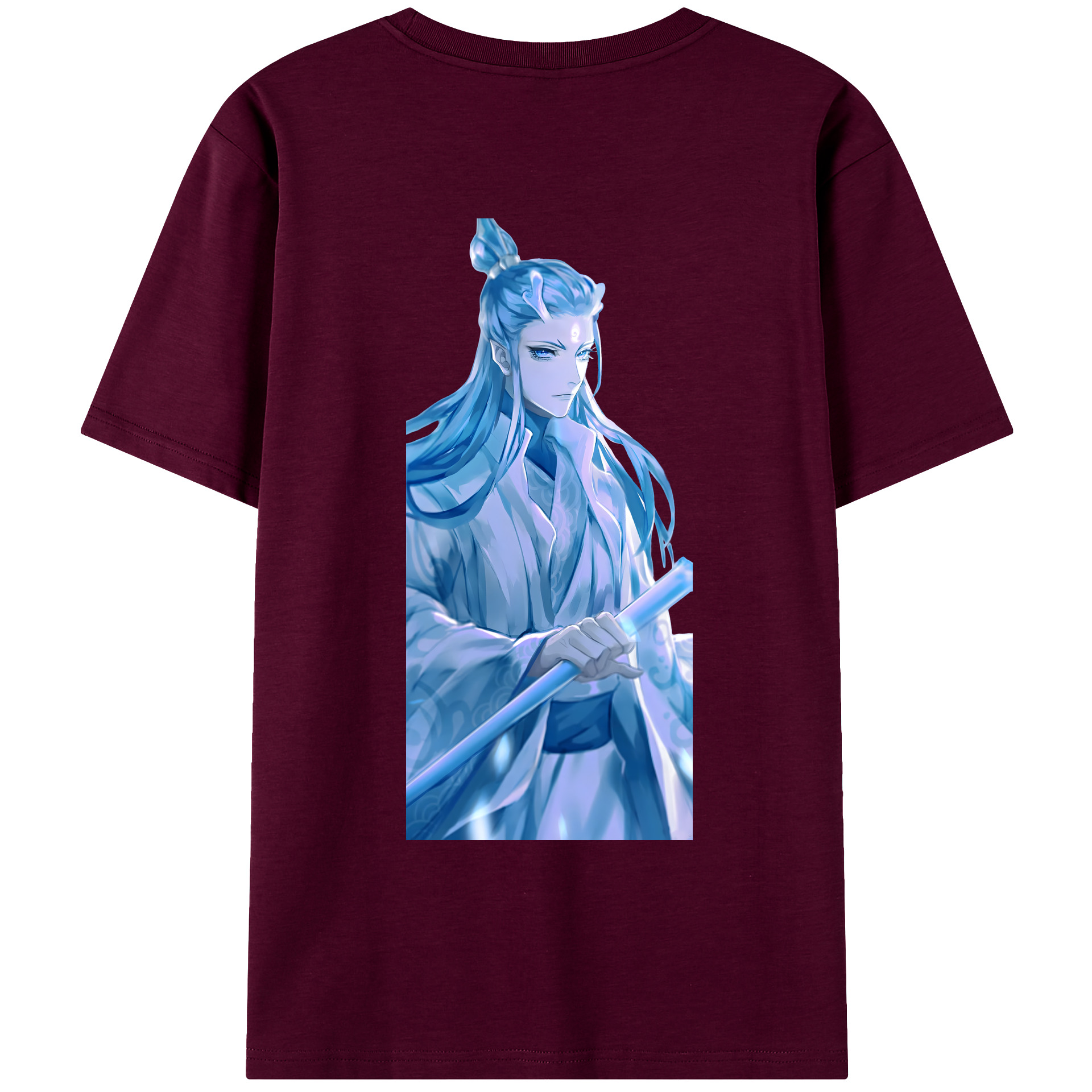 （画像用） Ne Zha 2 ナタ 魔童の大暴れ レディース半袖Tシャツ(バックプリント)